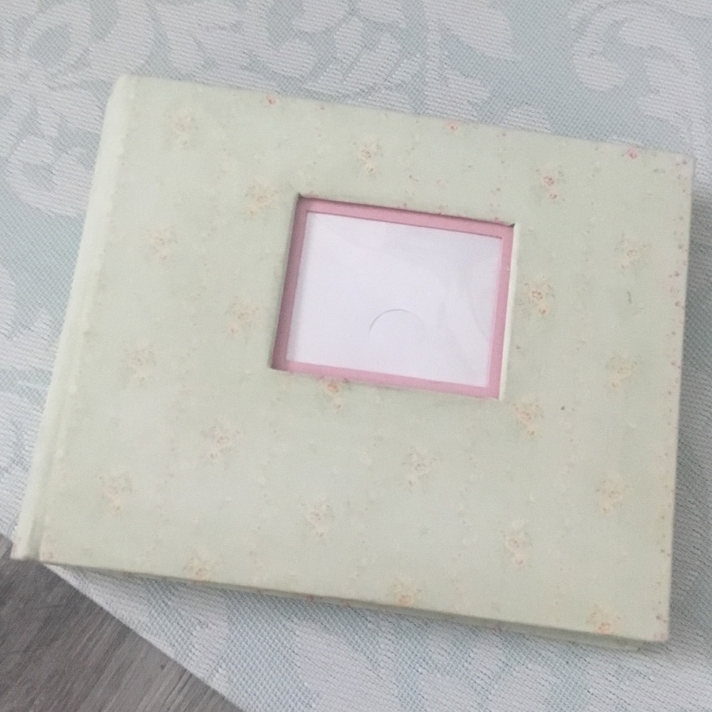 ✨Simply Shabby Chic Rachel Ashwell Pastel Mint Pink Scrapbook Album